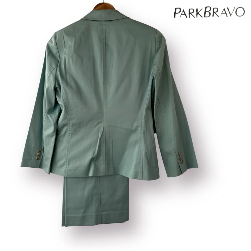 Park Bravo Elegant Women's Single-Breasted Blazer&Pants 2-PIECE Suit Set - Picture 3 of 13